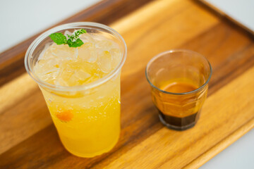 Yuzu coffee