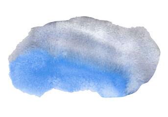 Abstract painted watercolor bright blot