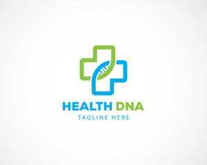 health DNA logo symbol template design