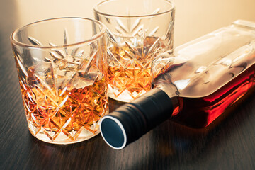 alcoholic drink, whiskey