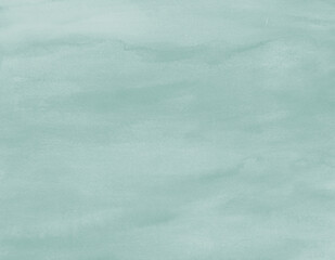 Watercolour texture. Fluid pastel blue, green color background. Paint stain artwork. Paintbrush abstract art on paper.