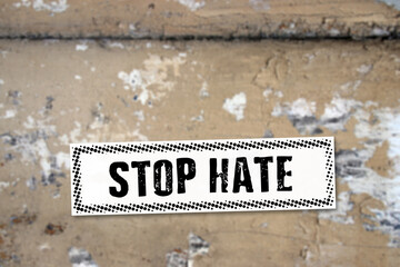 stop hate forderung