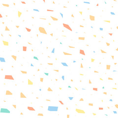 Seamless pattern with colorful terrazzo.