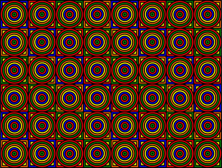 seamless pattern with circles