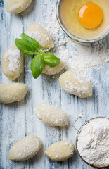 Home made potato gnocci