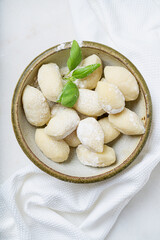 Home made potato gnocci