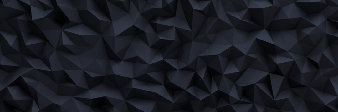 Abstrakter dunkler Low Poly Polygon Hintergrund