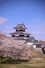 白河市　小峰城跡　三重櫓（城山公園）