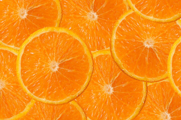 Orange Fruit slice Background. Healthy food lifestile. Food background. Applicable for fruit juice advertising