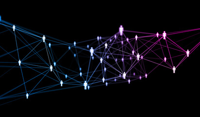 rete, intrecciata, persone, condivisioni, network, tecnologia