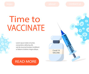 vaccination web banner