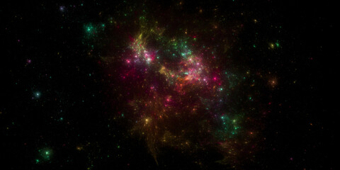Obraz na płótnie Canvas Star field background . Starry outer space background texture 