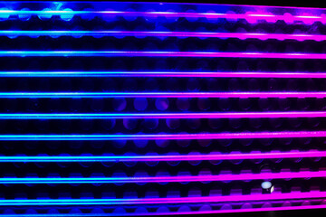 background with pink and purple  LED lights gradient lines