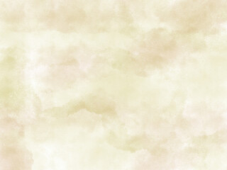 薄い茶色の水彩画の壁紙、にじんだアンティーク風な壁紙