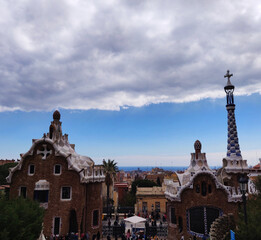 Fototapeta na wymiar Gaudi views