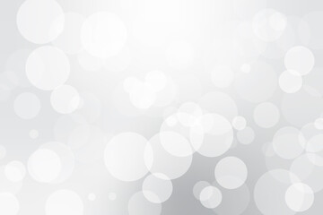 Luxury Bokeh Light Abstract Background For Christmas And New Year. Celebration Banner Wallpaper. Vector