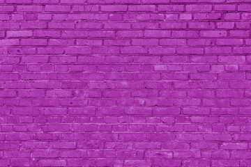 Fototapeta na wymiar Pink brick building wall. Interior of a modern loft. Background for design