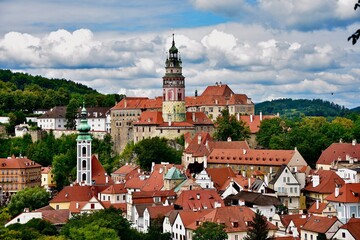view of the town