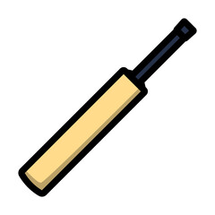 Cricket Bat Icon
