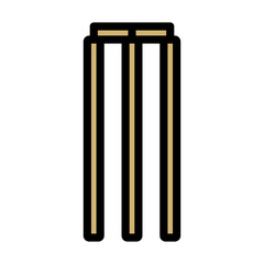Cricket Wicket Icon