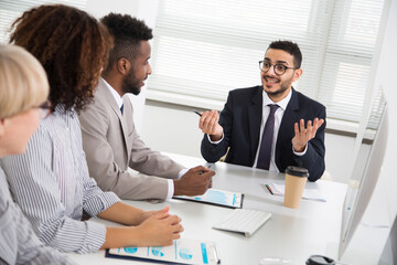 Business people working together in the office