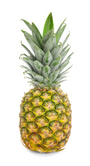 Fototapeta premium Fresh pineapple on white background