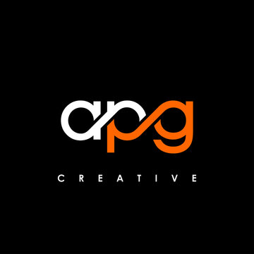 APG Letter Initial Logo Design Template Vector Illustration