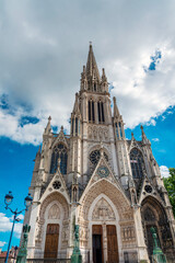 Obraz premium Traditional Cathedral building in Nancy, France