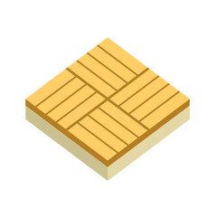 Concrete paver block pavement floor or brick vector icon. For landscape, outdoor, garden by paving on ground to create basket weave bond pattern. That sidewalk, road, patio, path, street or walkway.