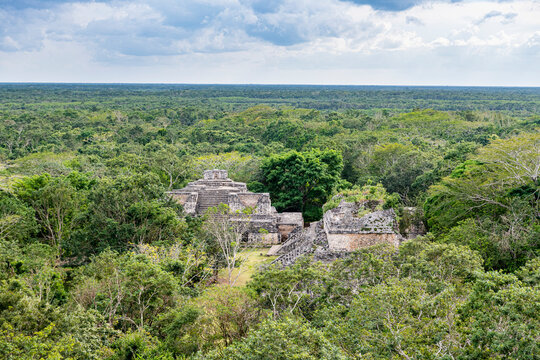 Yucatec-Maya archaeological site, Ek Balam, Yucatan, Mexico