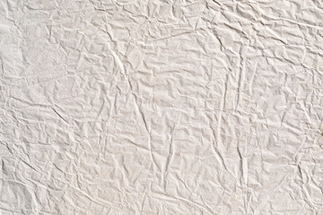 Crumpled soft brown macro detailed texture