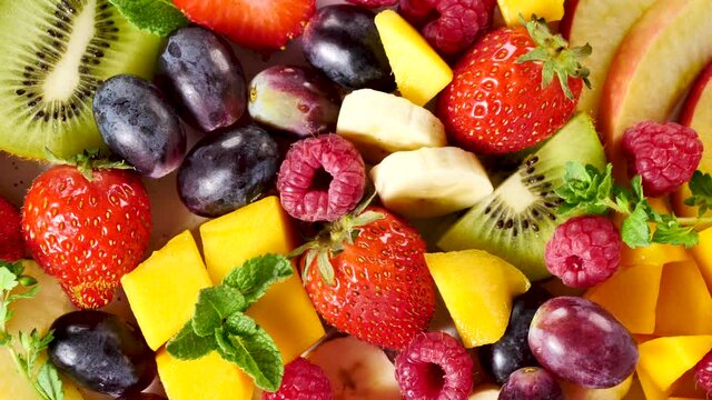 assorted of fresh fruits