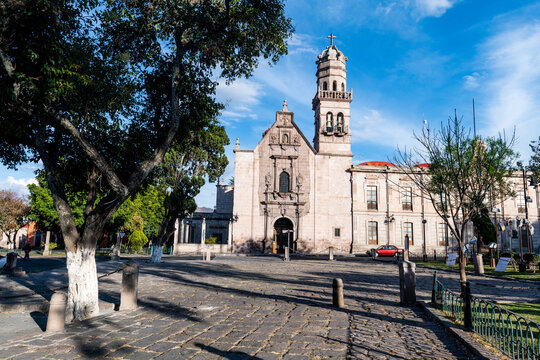 Santuario de Nuestra Senora de Guadalupe, UNESCO World Heritage Site, Morelia, Michoacan, Mexico