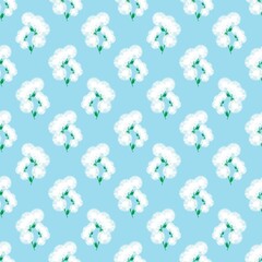 Seamless Pattern With Floral Motifs able to print for cloths, tablecloths, blanket, shirts, dresses, posters, papers.