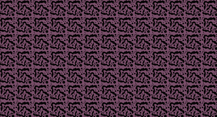 background with abstract symmetrical black pattern