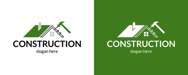 Creative construction logo