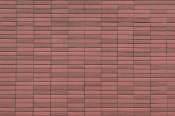 Closeup Texture abstract  red tile wall Backgrounds.