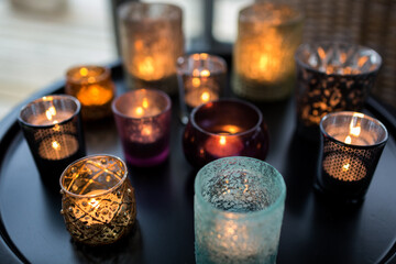 Pretty candles.