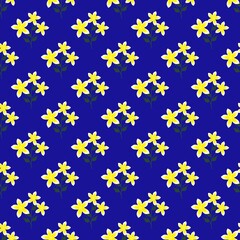 Seamless Pattern With Floral Motifs able to print for cloths, tablecloths, blanket, shirts, dresses, posters, papers.