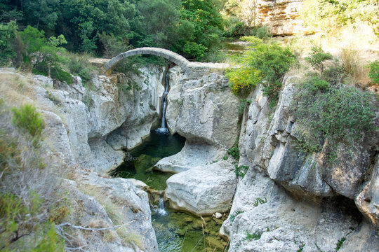 Pont Romain, Bugarach, Aude, Occitanie