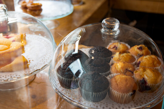 Close-Up Of Cupcakes For Sale
