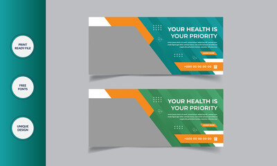 Health Care Billboard Template