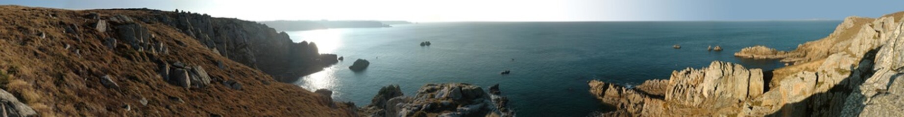 panorama de la pointe du Millier en Finistère Bretagne France