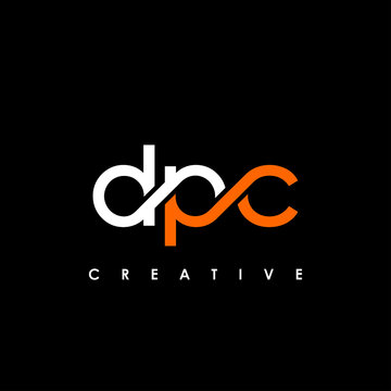 DPC Letter Initial Logo Design Template Vector Illustration