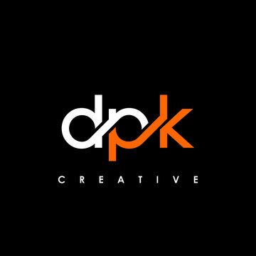 DPK Letter Initial Logo Design Template Vector Illustration