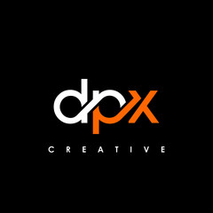 DPX Letter Initial Logo Design Template Vector Illustration