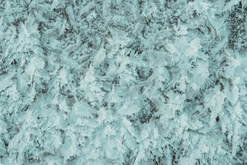 Fototapeta premium Fresh white snow and frost background structure