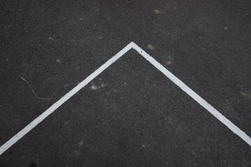road with lines