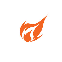 Moving meteor logo design template