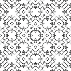 Geometric vector pattern with triangular elements. Seamless abstract ornament for wallpapers and backgrounds.